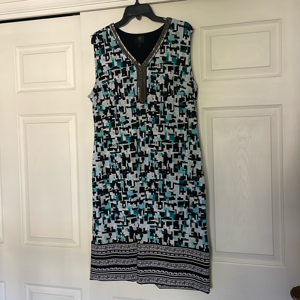 JM Collection sleeveless dress